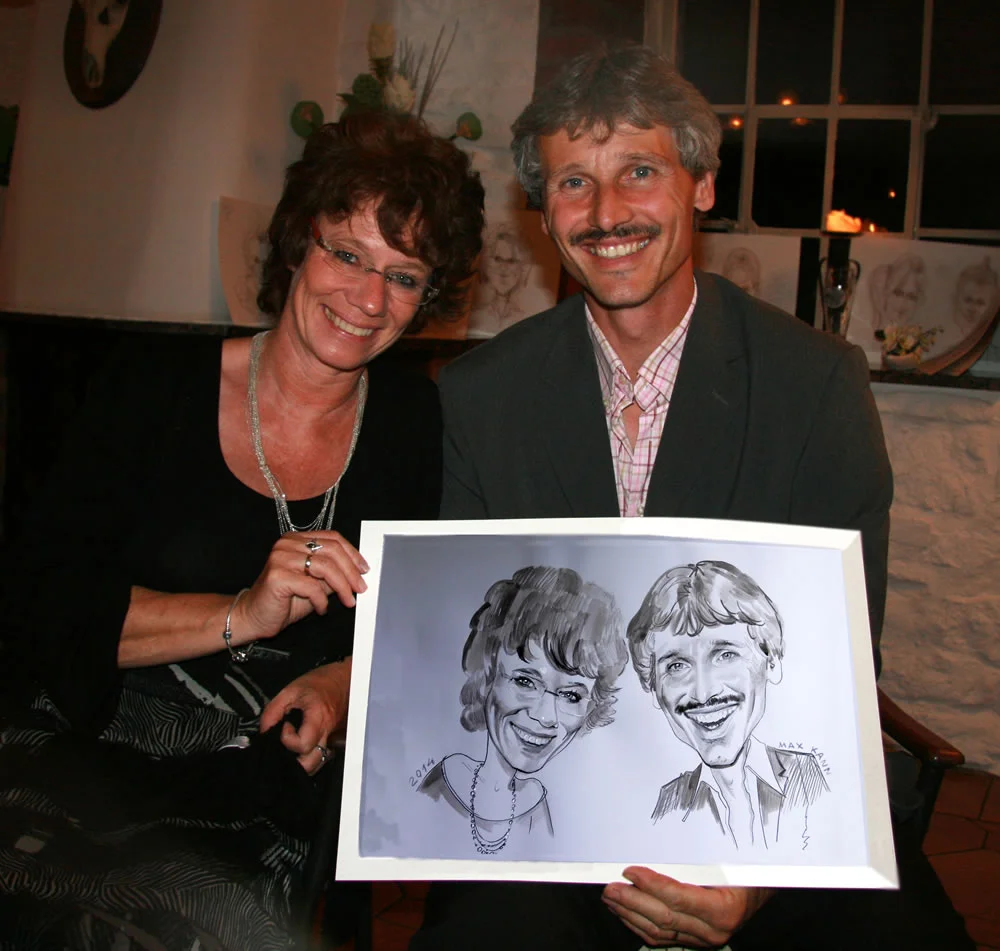 Karikaturist Max Kann